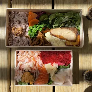 Breakfast (top) and Hokkaido (bottom)