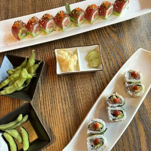 food, sushi, sushi and sashimi, sashimi