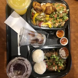 Peanut Butter Chicken Special and Ablo Special