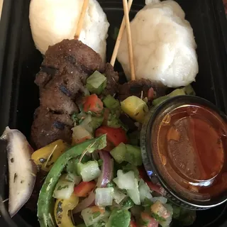 Ablo (sweet rice dumplings)