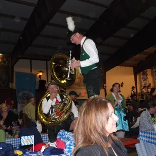 Playing on the tables