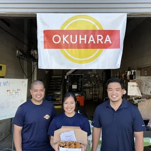 Okuhara Foods, 3rd Gen owners (and siblings!)