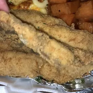 fish and chips, food