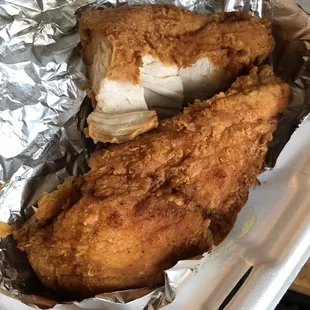 Dry chicken breast
