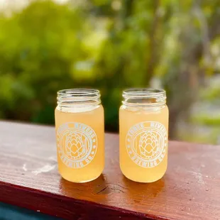 Fuzzy Navel Brew on Tap. Super refreshing. Amazing views of the river.