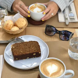 Coffee &amp; banana bread