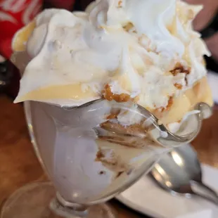 Yummy banana pudding!