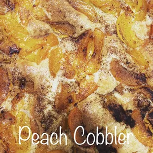 PEACH COBBLER