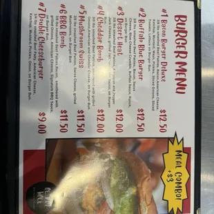 Burger Menu