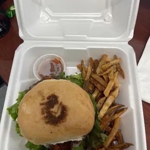 &quot;819&quot; Burger that I got to-go