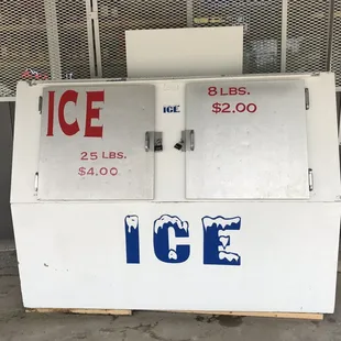 Ice for the road or boat!