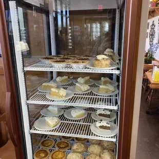 The dessert case