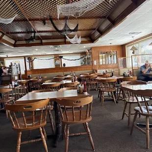 They are ready for Halloween but any time is a good time to eat here