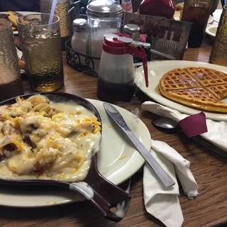 Crispy Golden Waffle