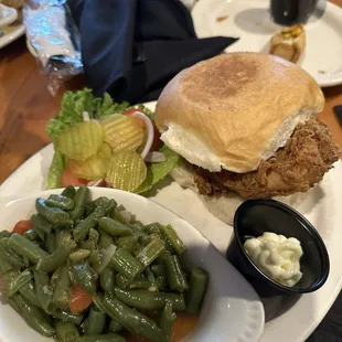 Crispy chicken sandwich- THICK