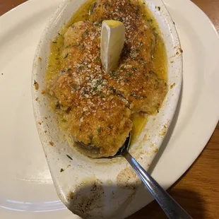 Stuffed mushrooms were so good