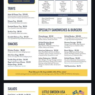 Menu as of Jun 2024