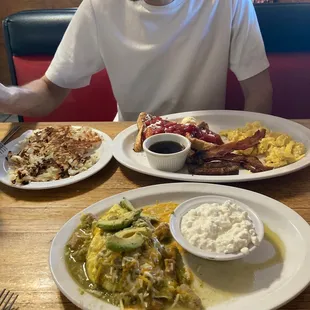 Chile Verde Omelette