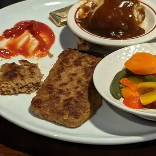 a plate of food
