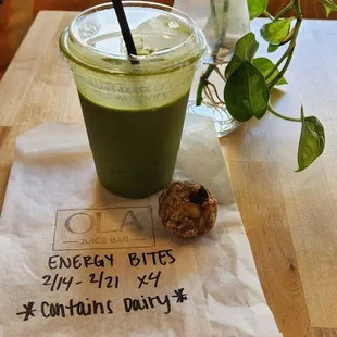 Absolute Ola and Energy Bites