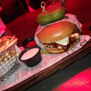 BBQ Chicken Burger