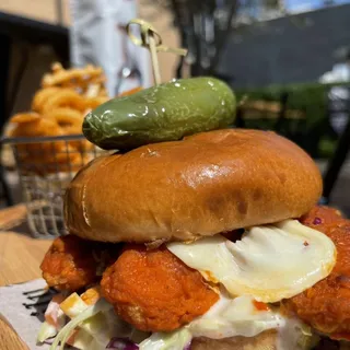 Buffalo Chicken Burger