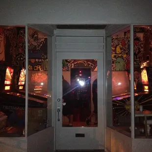 The pinball room