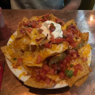 Large nachos