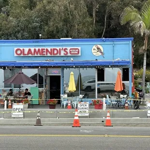 View from across PCH.