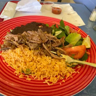 Carnitas Olamendi's bowl