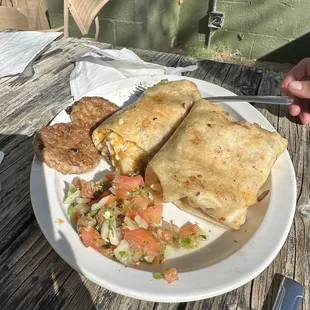 Veggie burrito