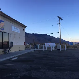 the outside of the store