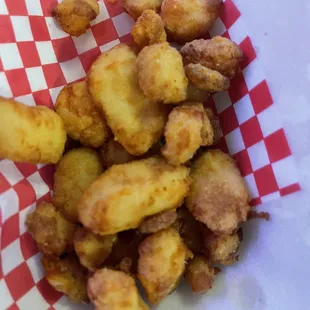 Cheese nuggets