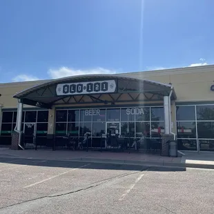 Great covered patio for a sunny day!