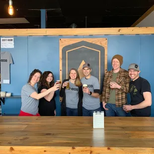 Cheers to our Grand Opening crew!