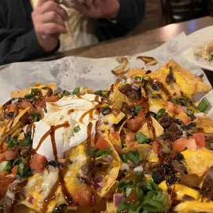 Brisket nachos