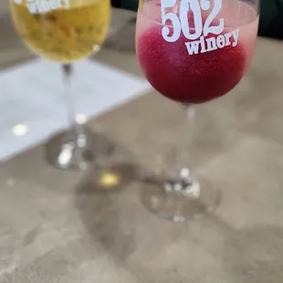 KY Lady and Sangria Slushie wine mix