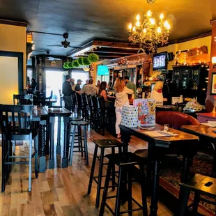 Interior of Old 97 Cafe