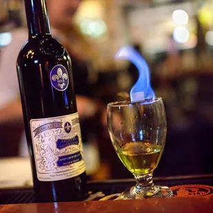 Nouvelle Orleans (136 proof) $22 &quot;A French absinthe with a clear, light green color which is an indicator of fresh wormwood&quot;