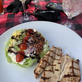 Crunchy Iceberg with Creamy Bleu Cheese