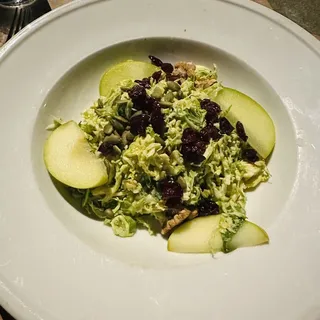 Shredded Brussel Sprouts Salad