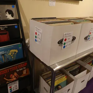 On a budget? We get that. Find a treasure in our budget bin, with albums as low as .99 cents.