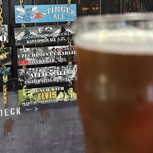 STINGER ALE -THIS WAS A GREAT LIGHT ALE MADE BY THIS BREWERY