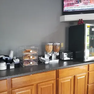 The actual breakfast