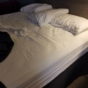The actual bed