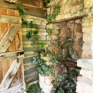 Outside of the Blacksmith shop