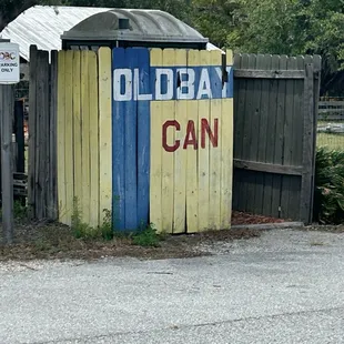 outside