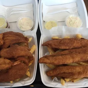 Prices are great. Fast food style fried fish. It was really yummy! Only wish they had lemon for the fish.