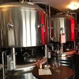 Beer vats