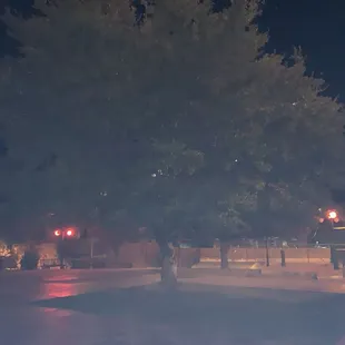 The park was not a foggy night !!